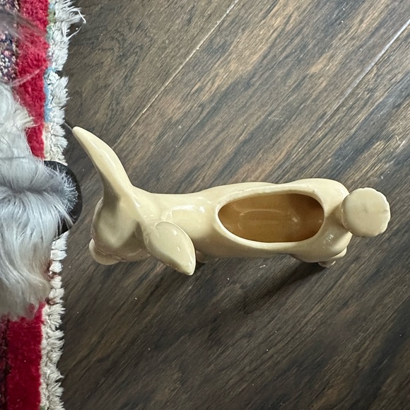 Vintage Deer Creamware Planter - Picture 8 of 8